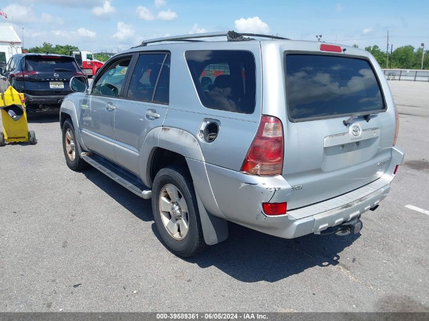 2004 Toyota 4Runner Limited V8 VIN: JTEZT17R040017178 Lot: 39589361