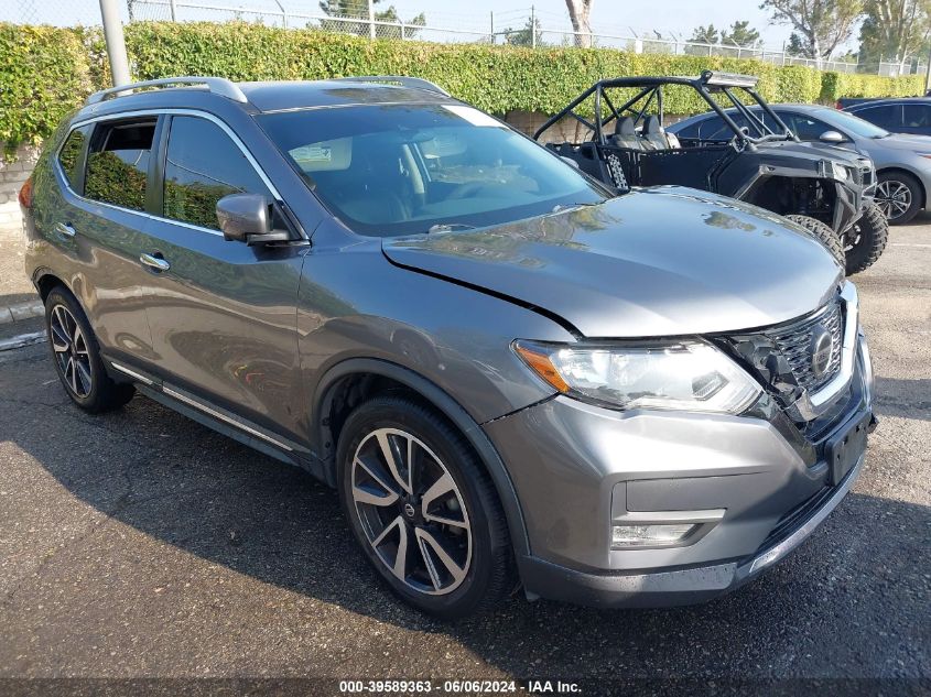 2019 Nissan Rogue Sl VIN: 5N1AT2MT8KC775493 Lot: 39589363