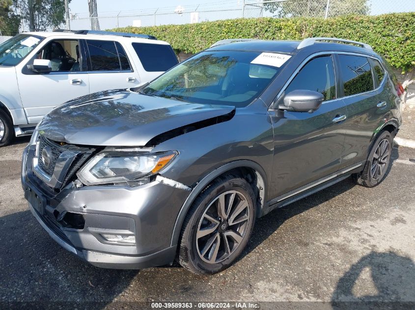 2019 Nissan Rogue Sl VIN: 5N1AT2MT8KC775493 Lot: 39589363