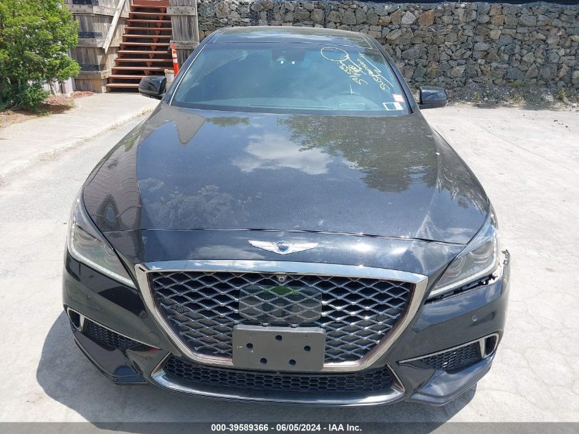 2018 Genesis G80 3.3T Sport VIN: KMHGN4JB0JU241036 Lot: 39589366