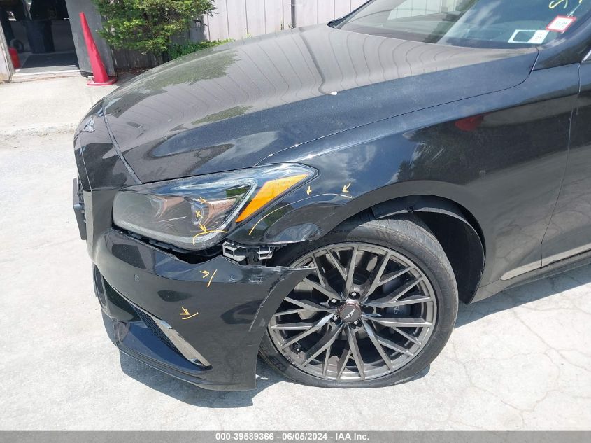 2018 Genesis G80 3.3T Sport VIN: KMHGN4JB0JU241036 Lot: 39589366