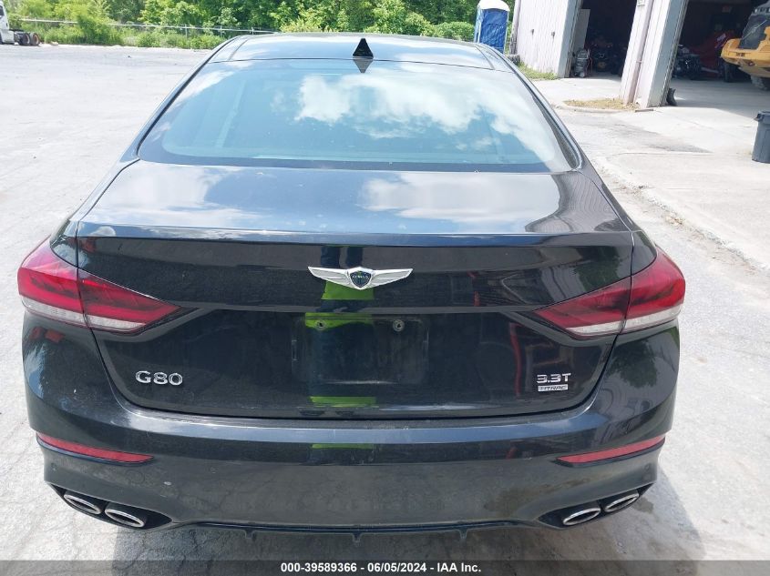 2018 Genesis G80 3.3T Sport VIN: KMHGN4JB0JU241036 Lot: 39589366