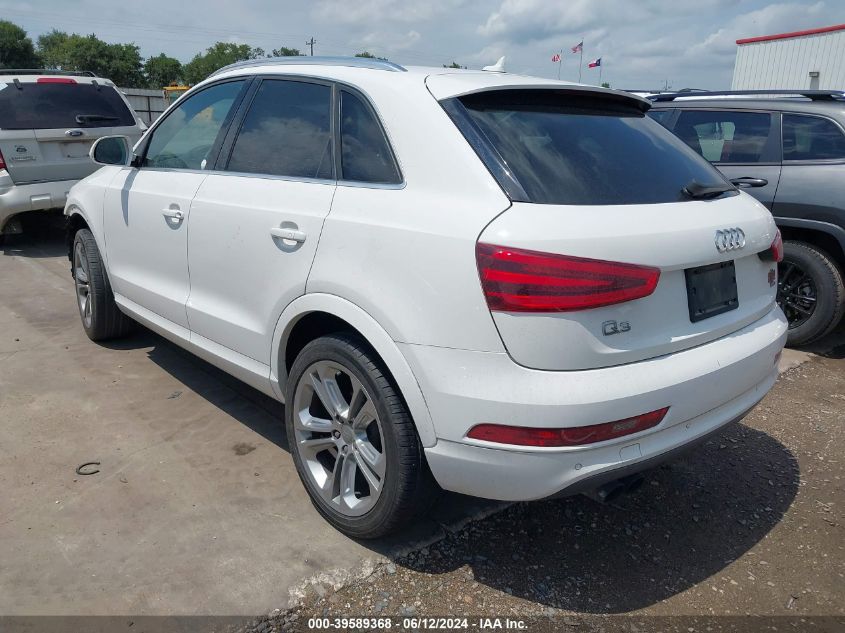 2015 Audi Q3 2.0T Premium Plus VIN: WA1FFCFS1FR012188 Lot: 39589368