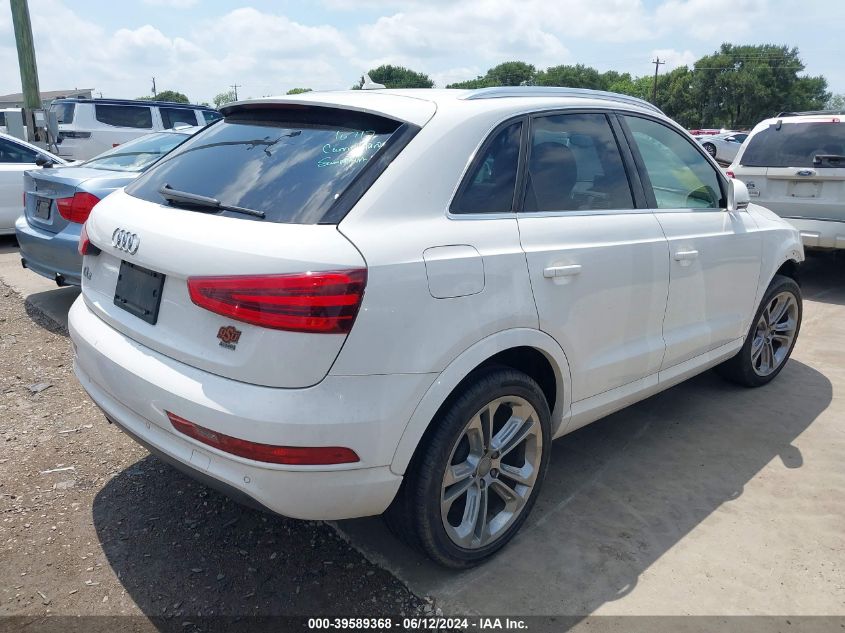 2015 Audi Q3 2.0T Premium Plus VIN: WA1FFCFS1FR012188 Lot: 39589368