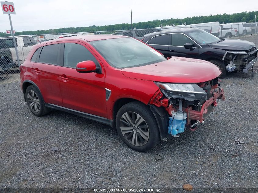 2020 Mitsubishi Outlander Sport 2.0 Se VIN: JA4AP4AU7LU006457 Lot: 39589374