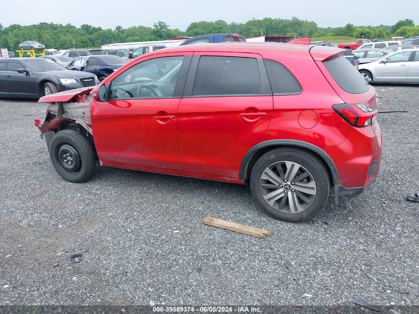 2020 Mitsubishi Outlander Sport 2.0 Se VIN: JA4AP4AU7LU006457 Lot: 39589374