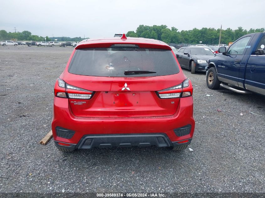 2020 Mitsubishi Outlander Sport 2.0 Se VIN: JA4AP4AU7LU006457 Lot: 39589374