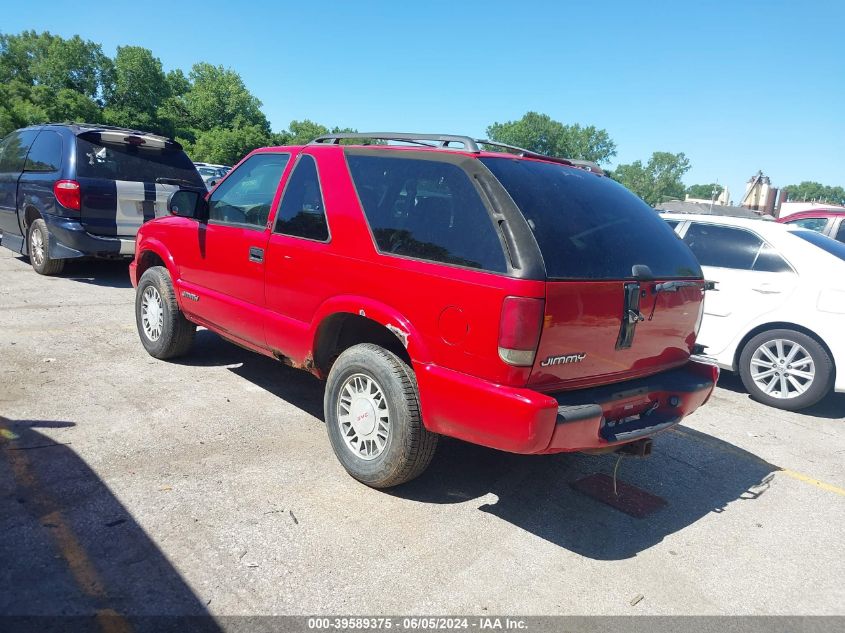 2001 GMC Jimmy Sls W/1Sb VIN: 1GKCT18W21K206689 Lot: 39589375