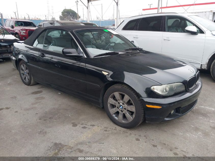 2005 BMW 325Ci VIN: WBABW33485PL36403 Lot: 39589379