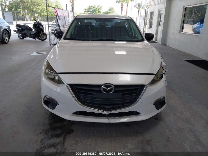 2014 Mazda Mazda3 I Sv VIN: JM1BM1T74E1214762 Lot: 39589380