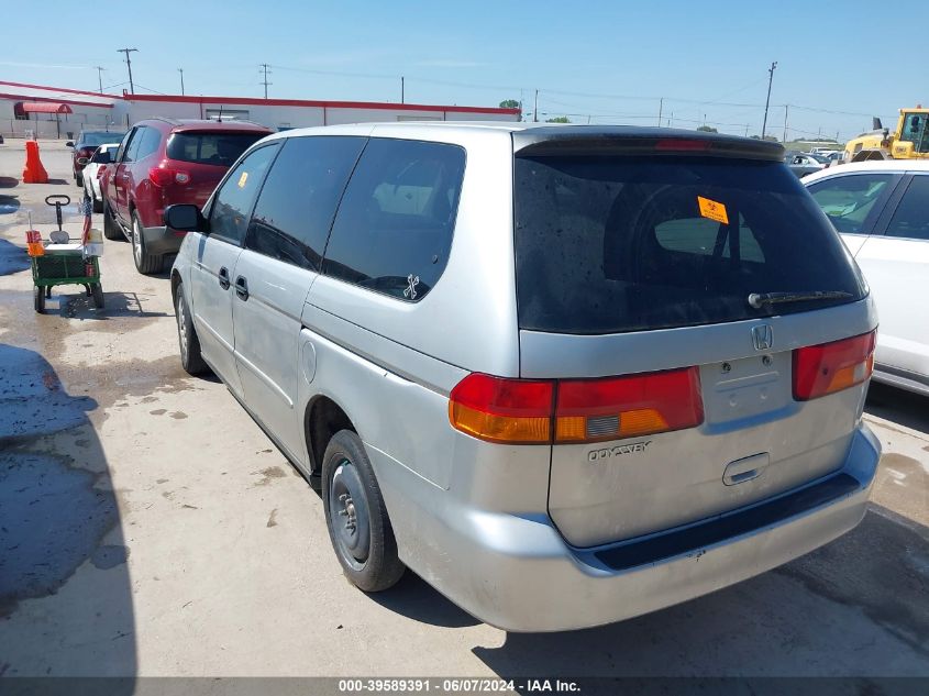 2003 Honda Odyssey Lx VIN: 5FNRL18563B092600 Lot: 39589391