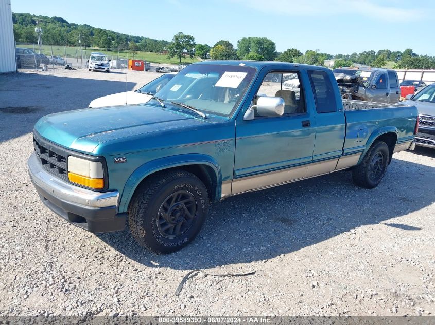 1995 Dodge Dakota VIN: 1B7GL23X6SS289404 Lot: 39589393