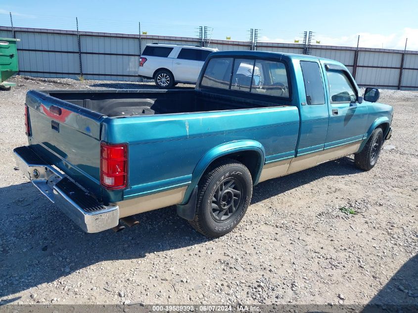 1995 Dodge Dakota VIN: 1B7GL23X6SS289404 Lot: 39589393