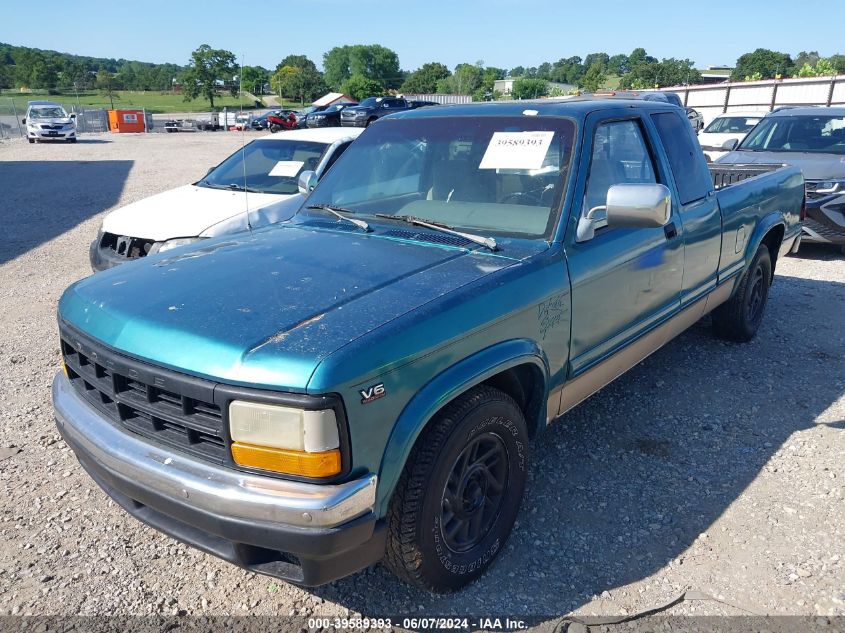 1995 Dodge Dakota VIN: 1B7GL23X6SS289404 Lot: 39589393