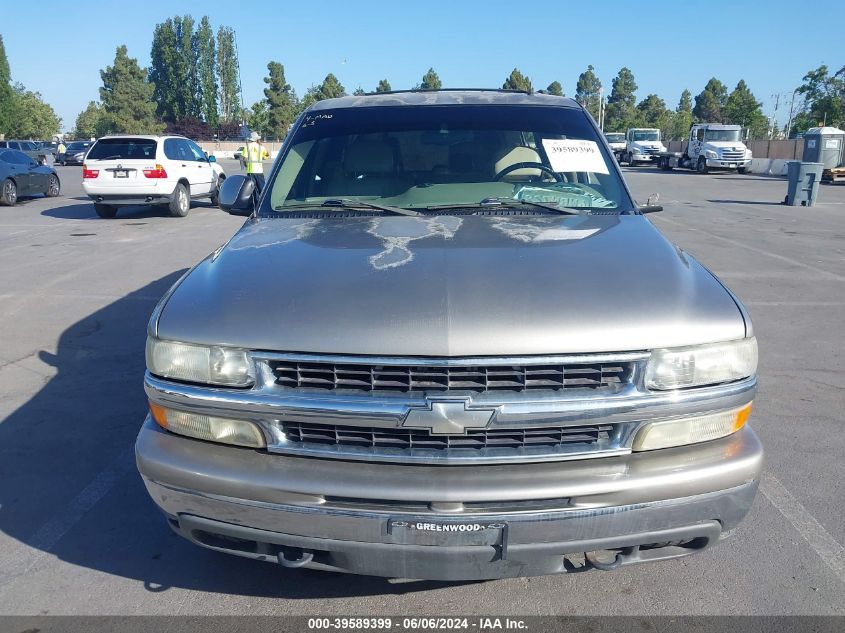 2002 Chevrolet Suburban 1500 Lt VIN: 1GNFK16T22J224208 Lot: 39589399