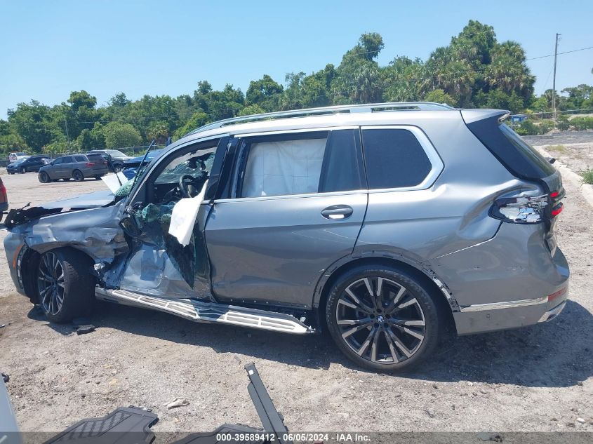 2024 BMW X7 xDrive40I VIN: 5UX23EM02R9U40266 Lot: 39589412