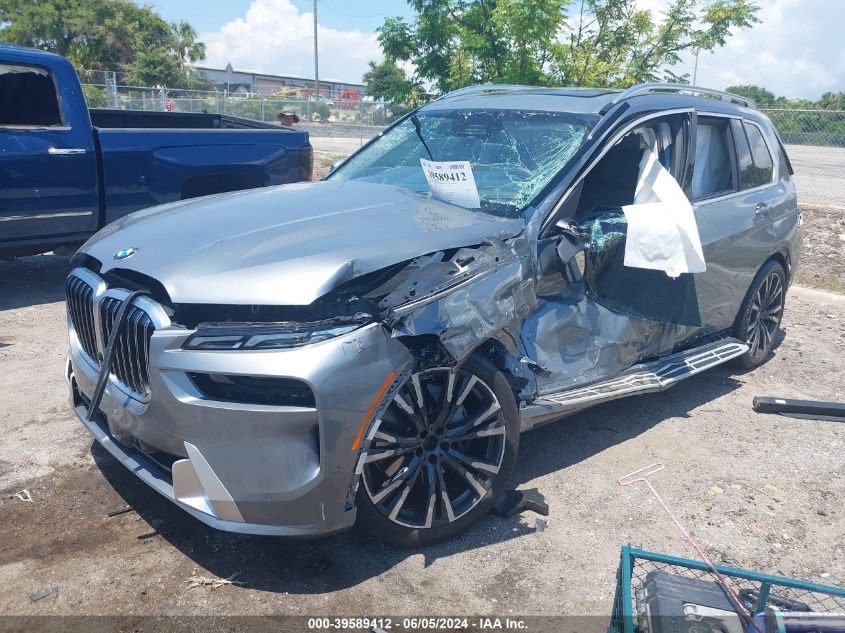 2024 BMW X7 xDrive40I VIN: 5UX23EM02R9U40266 Lot: 39589412