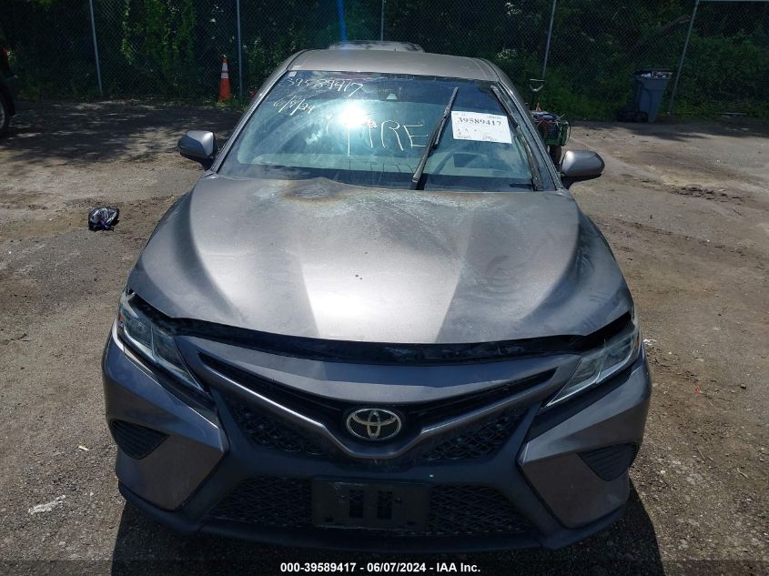 2019 Toyota Camry Se VIN: 4T1B11HKXKU766570 Lot: 39589417