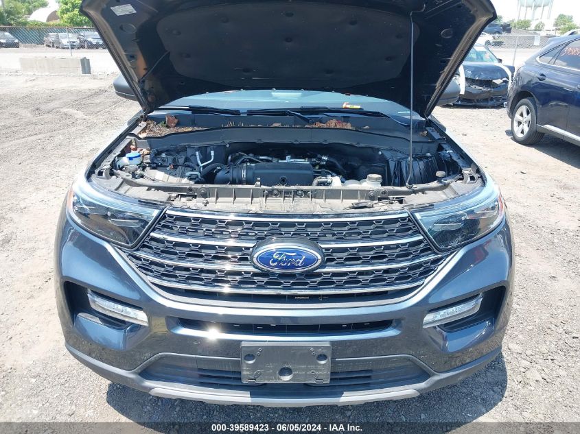 2022 Ford Explorer Xlt VIN: 1FMSK8DH4NGA81435 Lot: 39589423