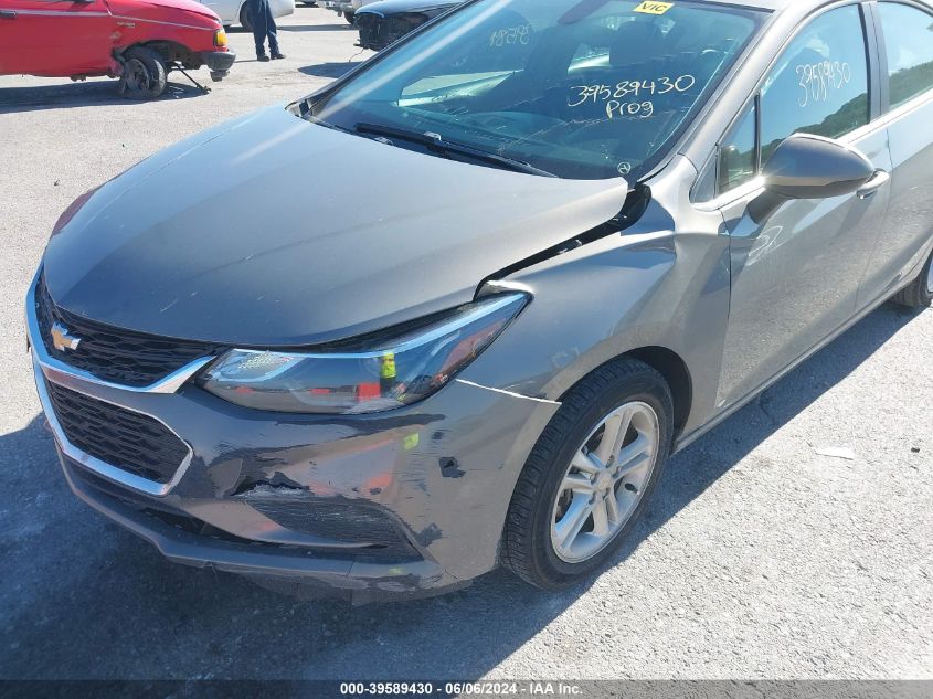 2018 Chevrolet Cruze Lt Auto VIN: 1G1BE5SM9J7118735 Lot: 39589430