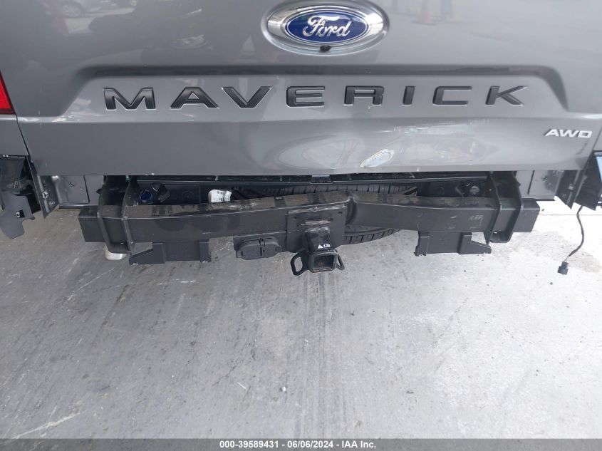 2023 Ford Maverick Xlt VIN: 3FTTW8F99PRB02472 Lot: 39589431