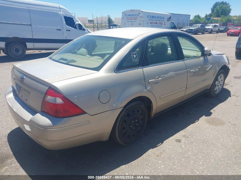 2006 Ford Five Hundred Sel VIN: 1FAFP27166G105325 Lot: 39589437