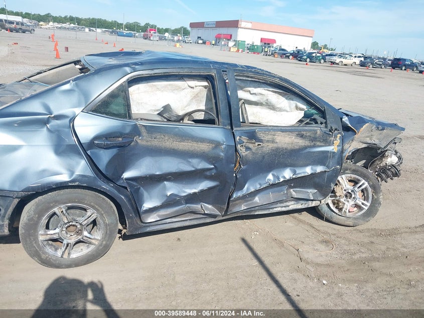 2016 Toyota Corolla Le VIN: 5YFBURHE8GP405203 Lot: 39589448