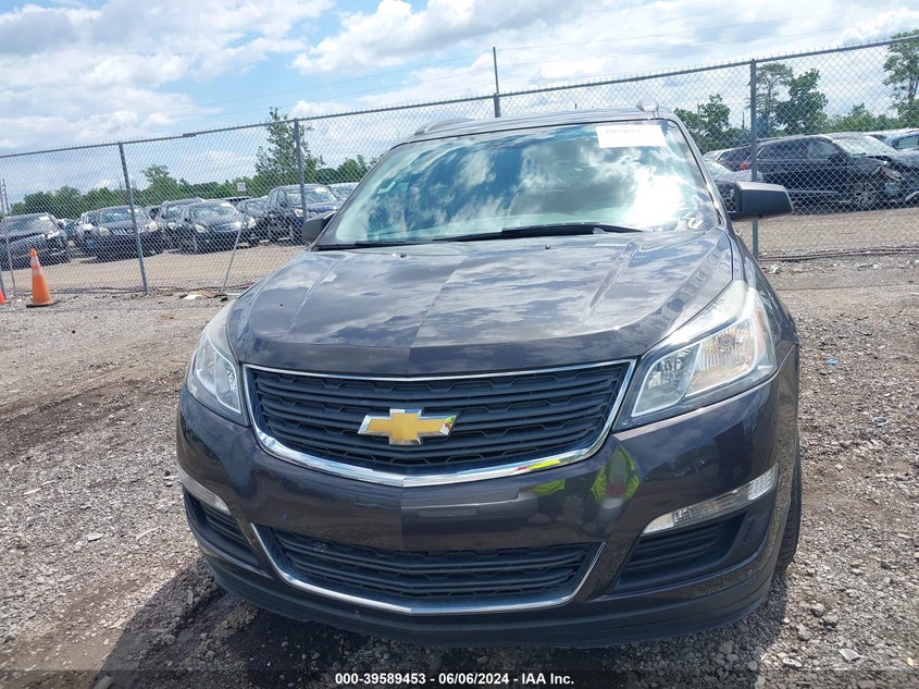 2017 Chevrolet Traverse Ls VIN: 1GNKVFKD9HJ220621 Lot: 39589453
