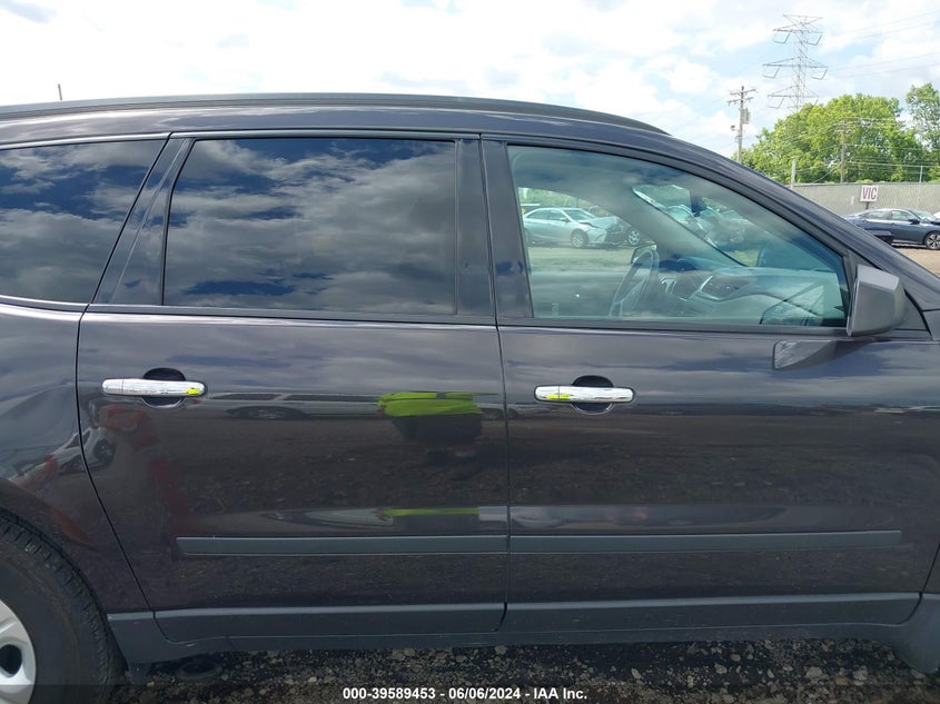 2017 Chevrolet Traverse Ls VIN: 1GNKVFKD9HJ220621 Lot: 39589453