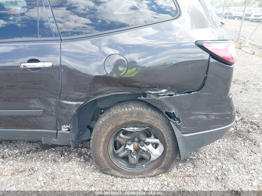 2017 Chevrolet Traverse Ls VIN: 1GNKVFKD9HJ220621 Lot: 39589453