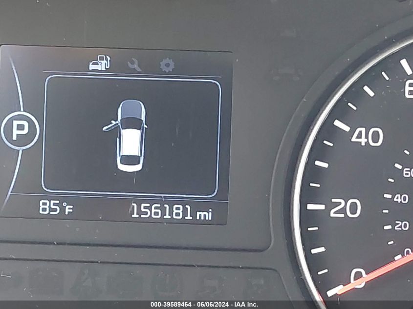 2016 Kia Optima Lx VIN: 5XXGT4L32GG017281 Lot: 39589464