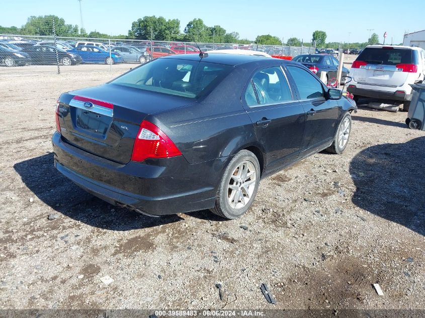 2012 Ford Fusion Sel VIN: 3FAHP0JA3CR434509 Lot: 39589483