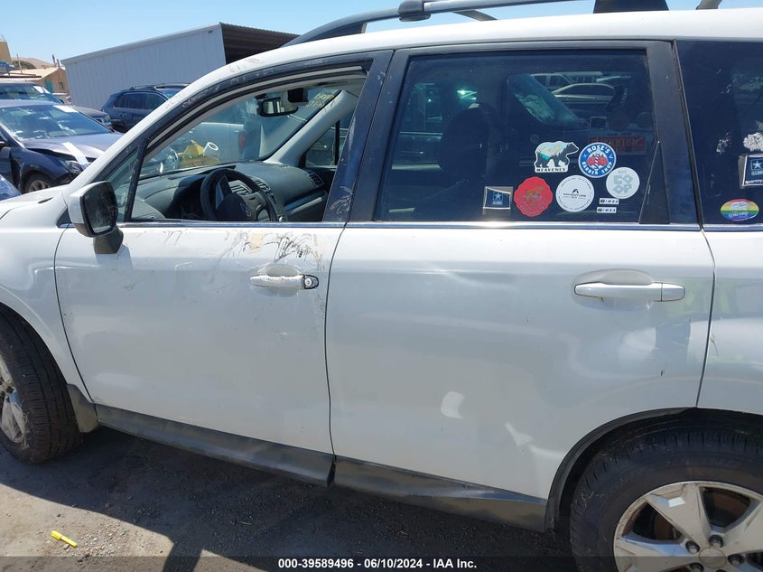 2016 Subaru Forester 2.5I Limited VIN: JF2SJAKC0GH522904 Lot: 39589496