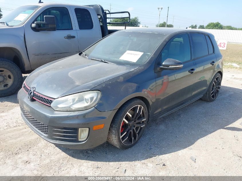 2010 Volkswagen Gti 4-Door VIN: WVWGV7AJ5AW154086 Lot: 39589497