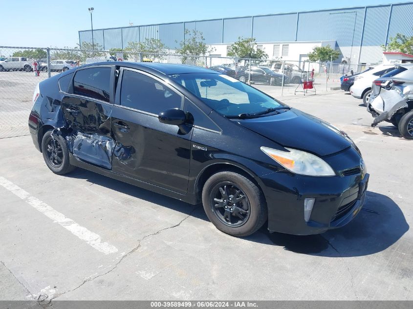 2013 Toyota Prius Two VIN: JTDKN3DU2D5588789 Lot: 39589499