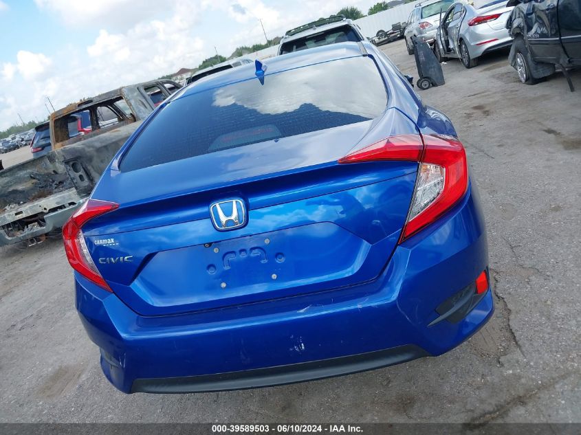 2018 Honda Civic Ex VIN: 2HGFC2F7XJH552735 Lot: 39589503