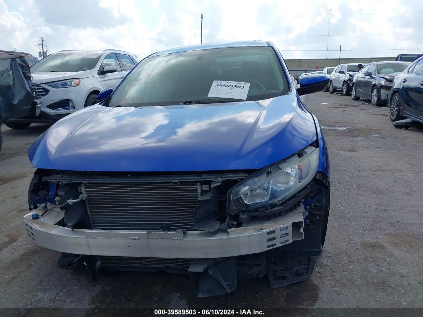 2018 Honda Civic Ex VIN: 2HGFC2F7XJH552735 Lot: 39589503