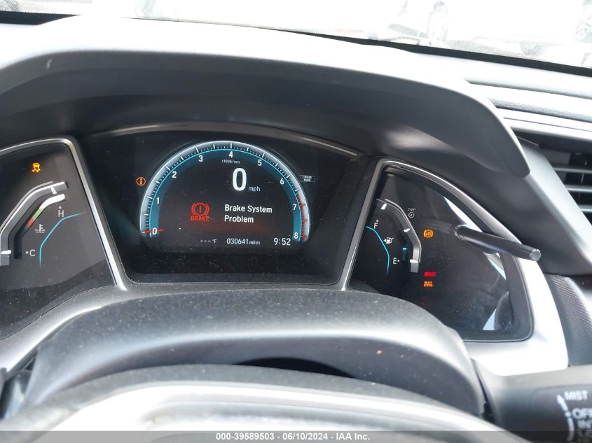 2018 Honda Civic Ex VIN: 2HGFC2F7XJH552735 Lot: 39589503