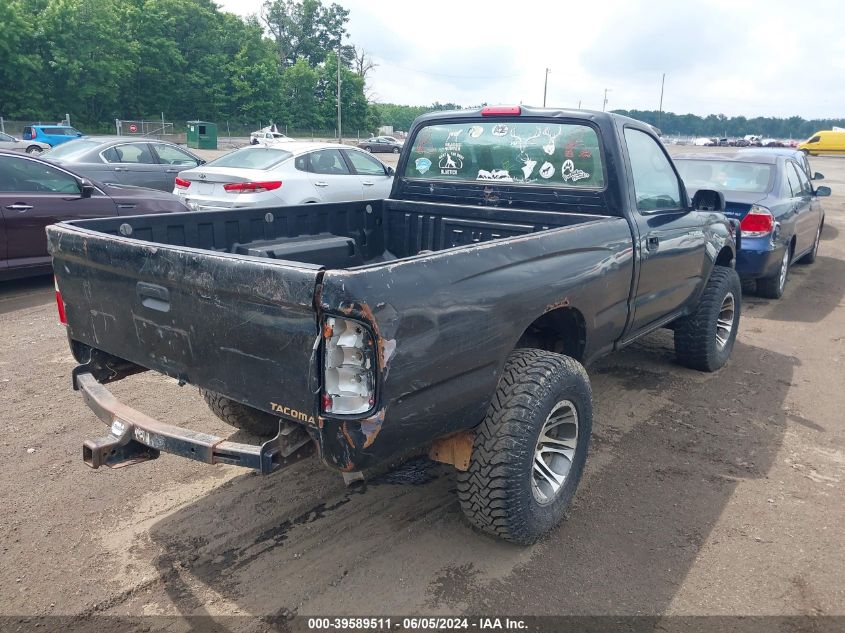 1996 Toyota Tacoma VIN: 4TAPM62N4TZ173739 Lot: 39589511