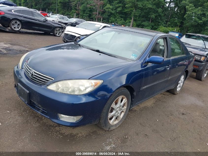 2005 Toyota Camry Xle V6 VIN: JTDBF30KX50165992 Lot: 39589514