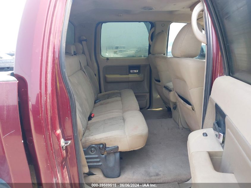 2006 Ford F-150 Xlt VIN: 1FTRW02W76KC98664 Lot: 39589515