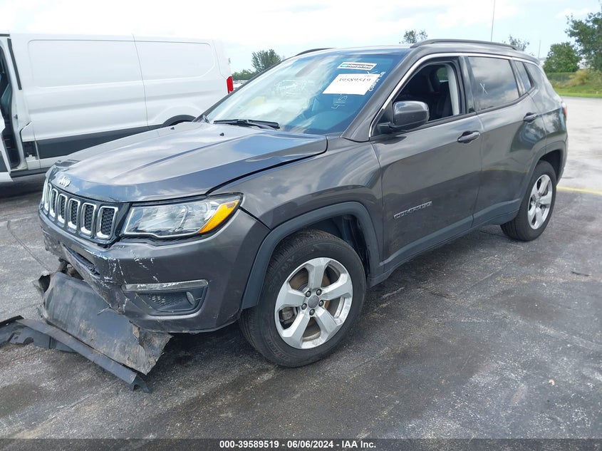 2021 JEEP COMPASS 2.4L I4 FI SOHC 16V (VIN: 3C4NJCBB1MT592245