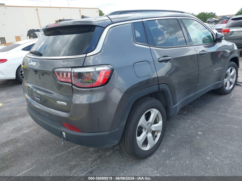 VIN 3C4NJCBB1MT592245 2021 JEEP COMPASS LATITUDE