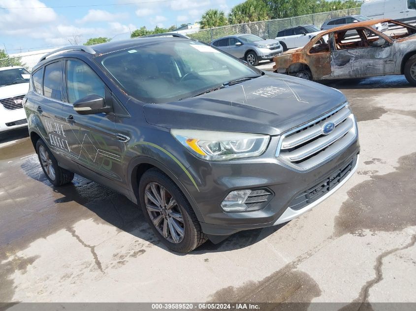 2017 FORD ESCAPE TITANIUM - 1FMCU0JD3HUA09942