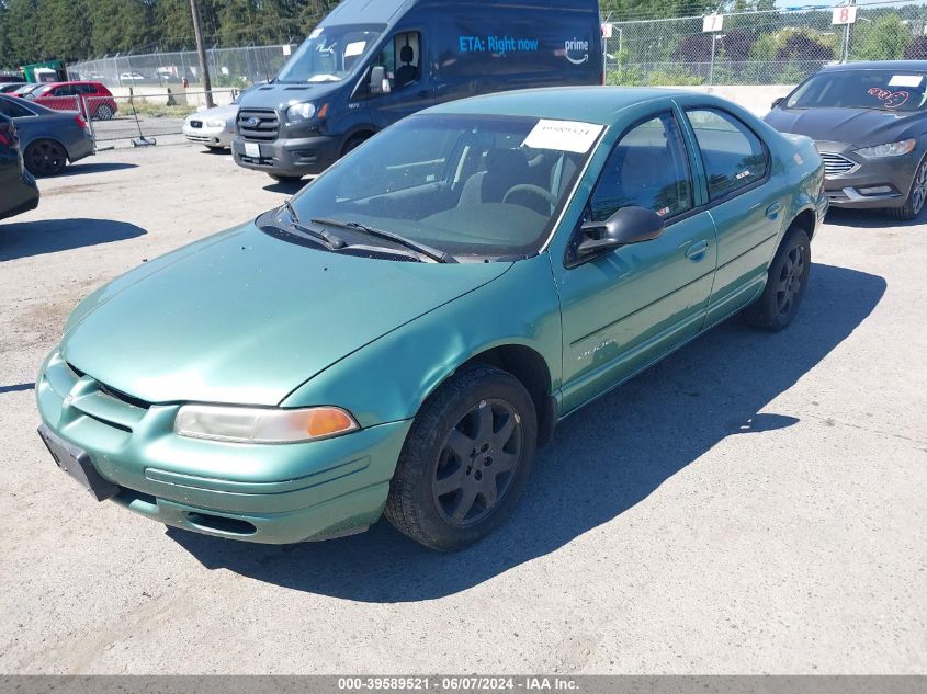 1998 Dodge Stratus VIN: 1B3EJ46X7WN284237 Lot: 39589521