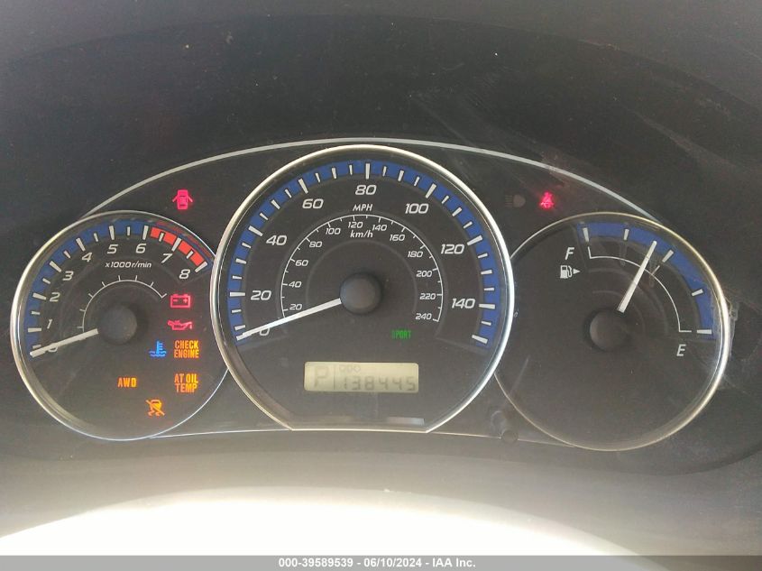 2010 Subaru Forester 2.5X Premium VIN: JF2SH6CC7AH785700 Lot: 39589539