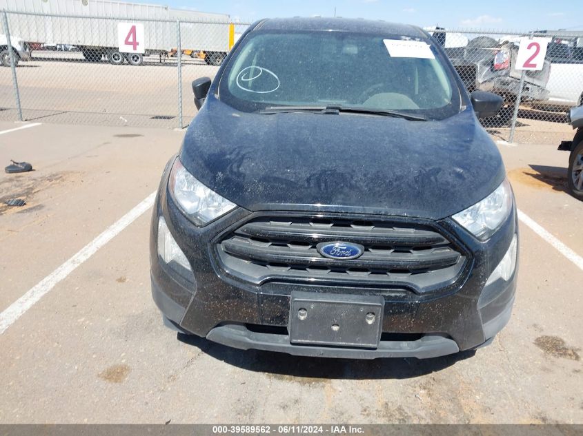 2021 Ford Ecosport S VIN: MAJ3S2FE7MC397416 Lot: 39589562