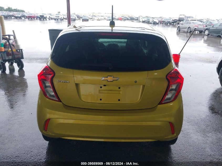 2022 Chevrolet Spark Fwd Ls Automatic VIN: KL8CB6SAXNC035806 Lot: 39589569