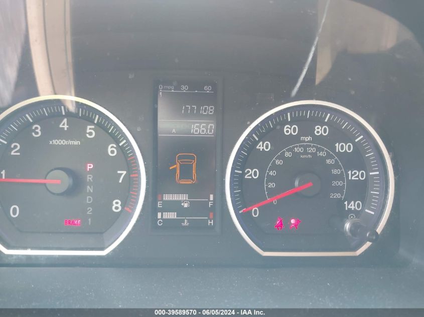 2008 Honda Cr-V Lx VIN: 5J6RE38318L005768 Lot: 39589570