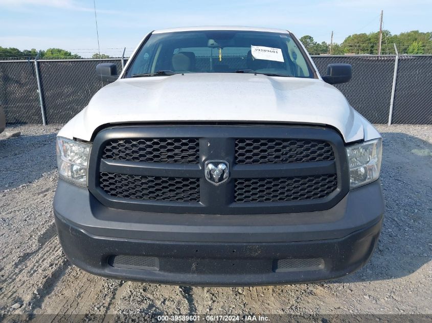 2018 Ram 1500 Tradesman Quad Cab 4X2 6'4 Box VIN: 1C6RR6FG1JS201763 Lot: 39589601